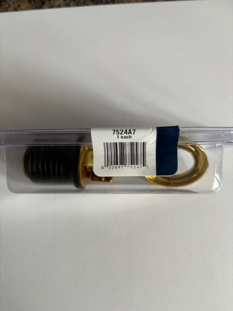 Attwood -7524A7- Boat Drain Plug W/ Snap Handle