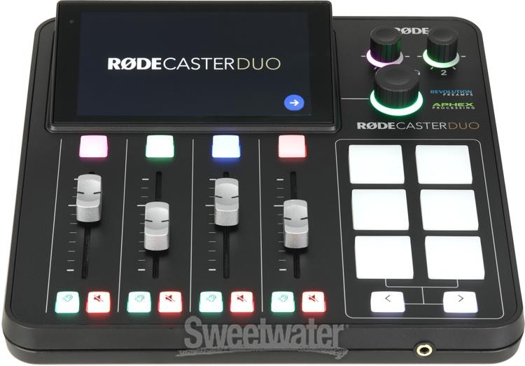 Rode RODECaster Duo Streaming Mixer - Black