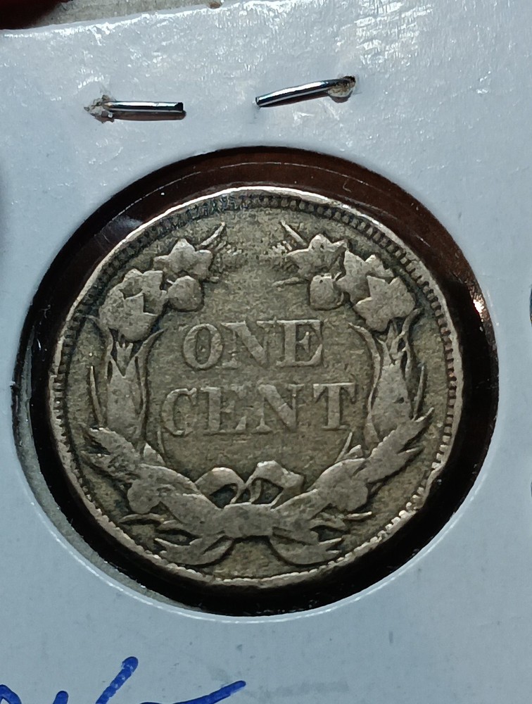 👉1857 Flying Eagle Penny Vg Choice I/101