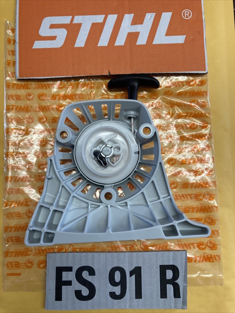 NEW Genuine OEM STIHL FS91 R Trimmer Starter Recoil Pull Start Assembly