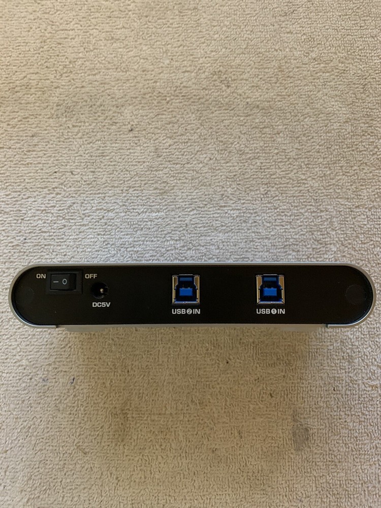 USB Switch Selector w/Audio and Microphone, 2 Computers Sharing 3 USB Devices