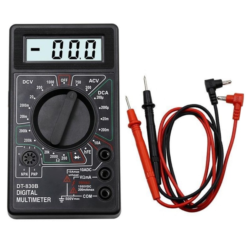 Easy To Use Digital Multimeter Circuit Testing Device for Electronics Engineers