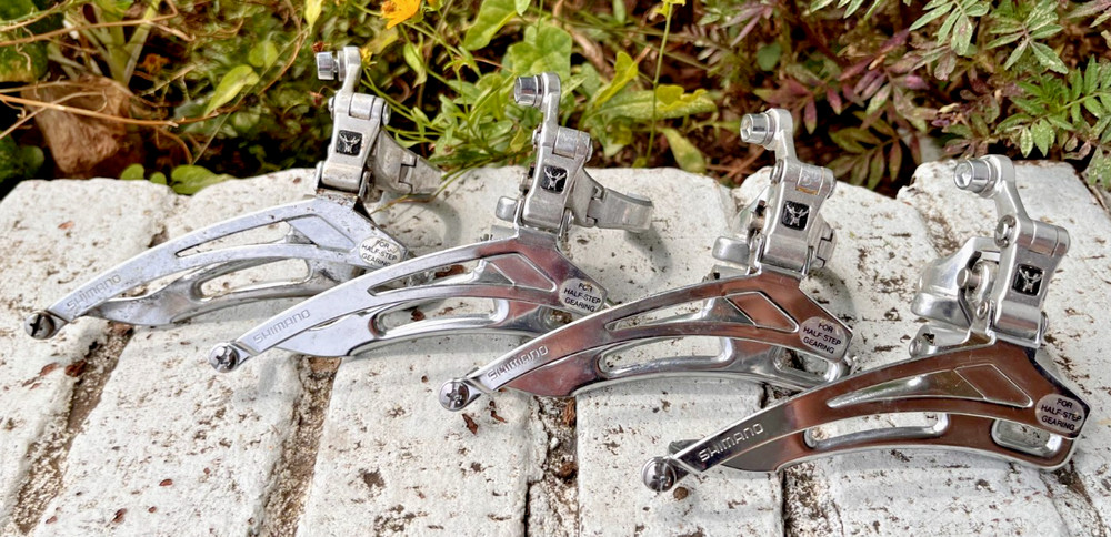 Shimano Deerhead Triple Front Derailleur 28.6mm Clamp Bottom Pull FD-M700