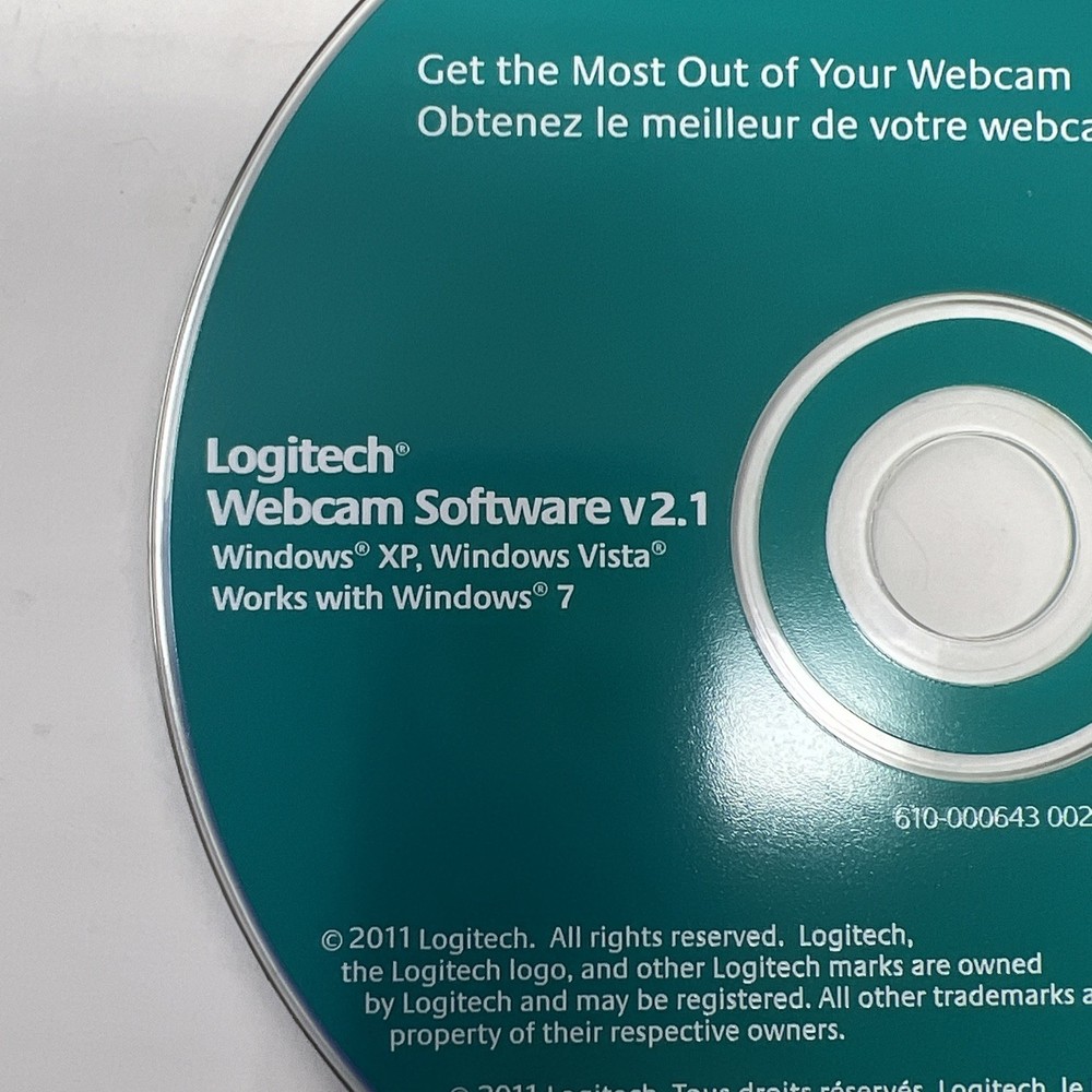 Logitech Webcam Software V 2.1 Disc 2011