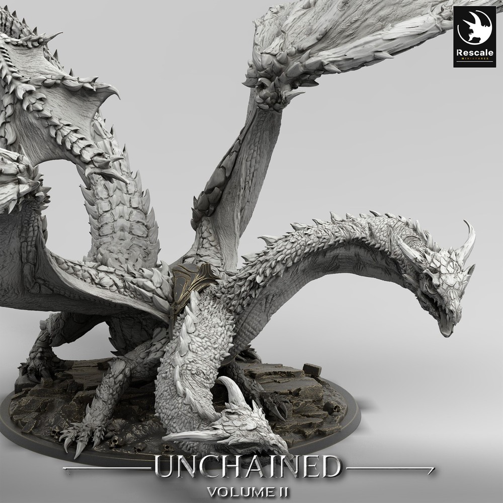 Dragon Bialmuth by Rescale Miniatures | D&D | DnD | Print on Demand