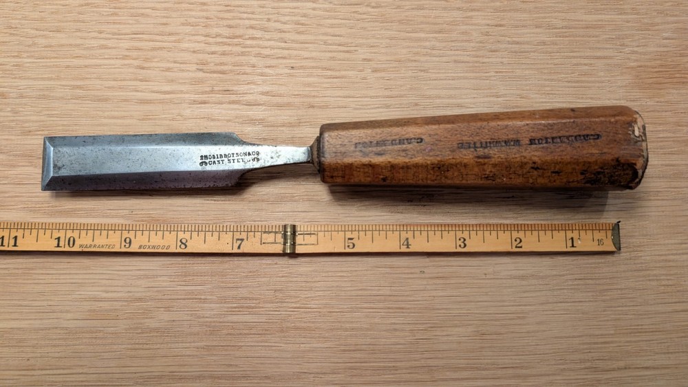 1" Thomas Ibbotson Bevel Edge Paring Chisel