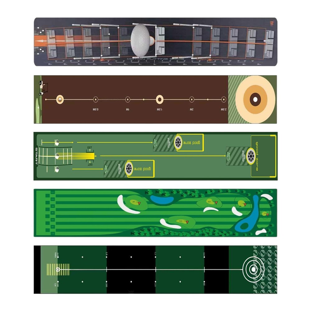 Golf Putting Training Mat Golf Training Pad Professional Foldable Gift Carpet