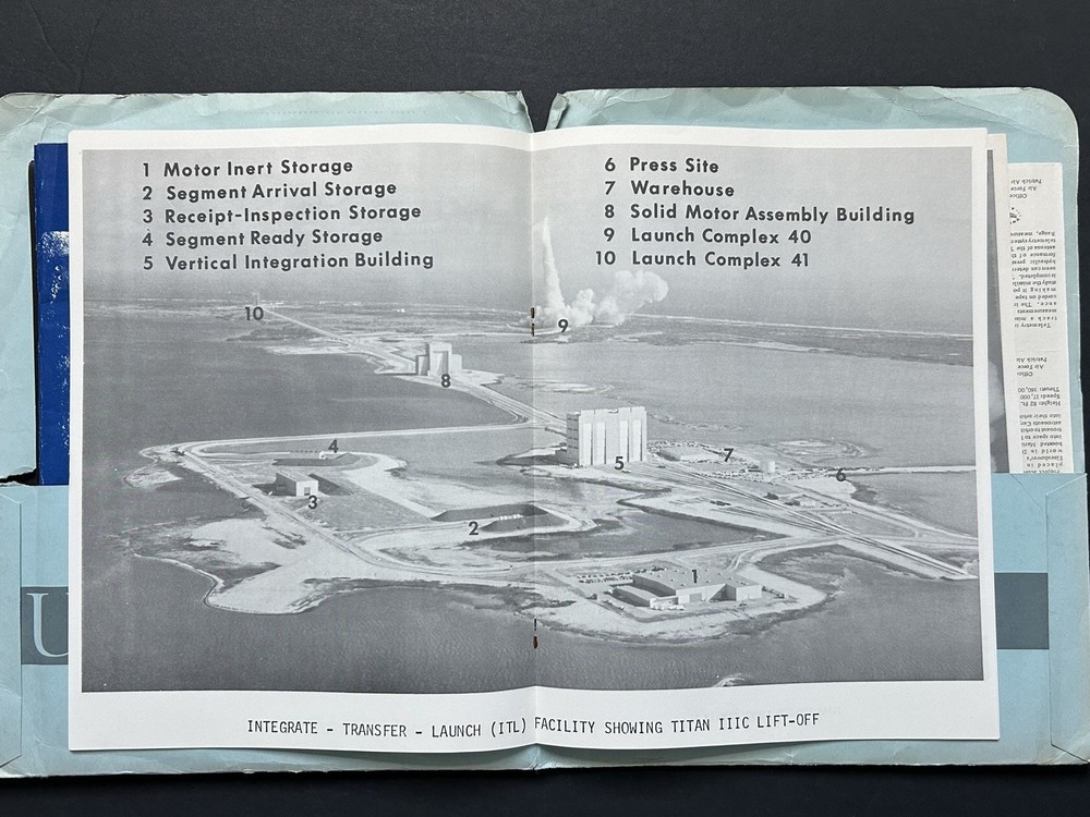 1966-1967 U.S. Air Force Systems Command Press Information Kit Folder Lot