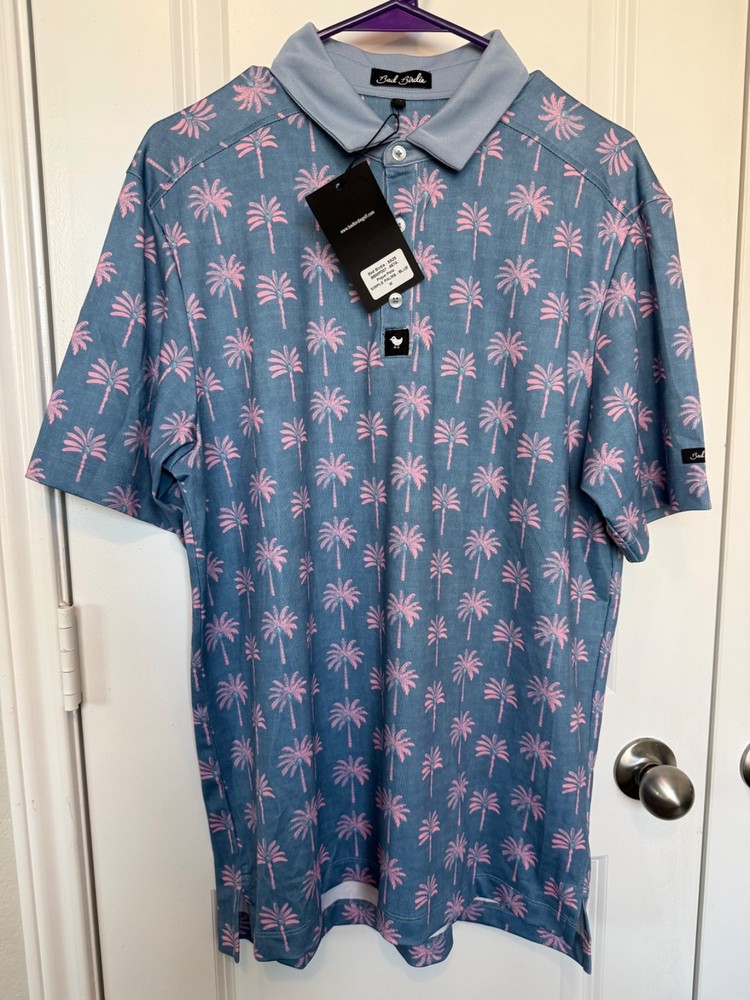 NEW golf polo bad birdie MEDIUM