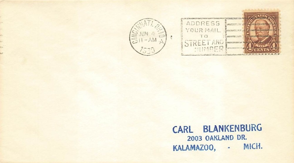 685 4c WILLIAM H. TAFT - Ready for add-on cachet
