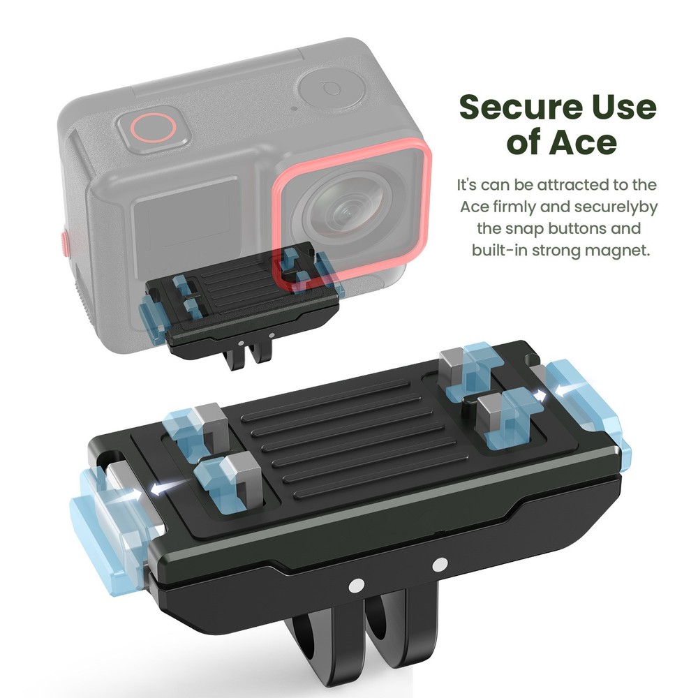 Durable Camera Magnetic Quick Release Base Board For Insta360 Ace Pro /Ace