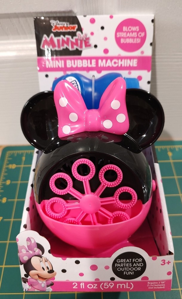 Disney's Minnie Mouse Bubble Machine - Blows Streams Of Bubbles