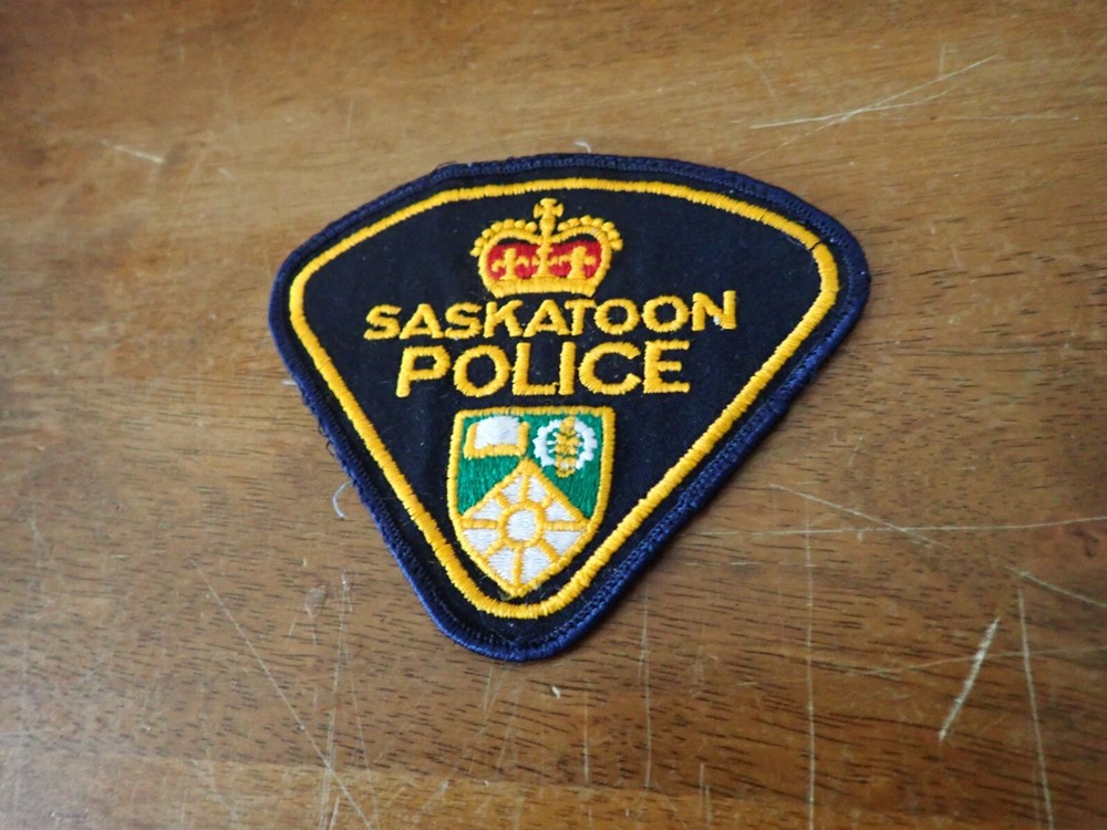 SASKATOON CANADA    EARLY OBSOLETE  VEST PATCH BX  14 #6