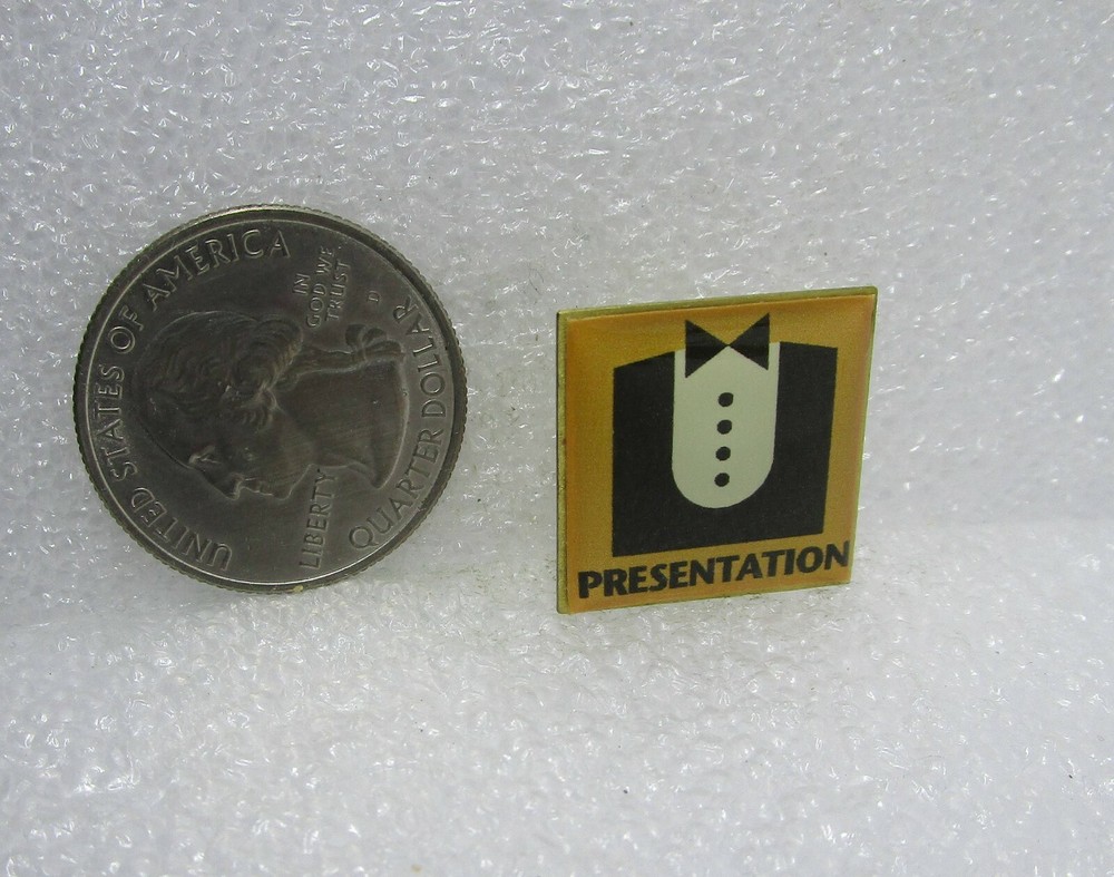 Presentation Tuxedo Pin