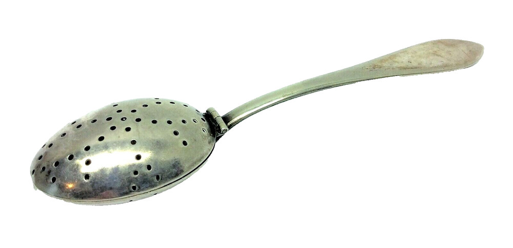 Vintage Williams A-1+ Decorative Tea Strainer Perforated Spoon Kitchen Tool