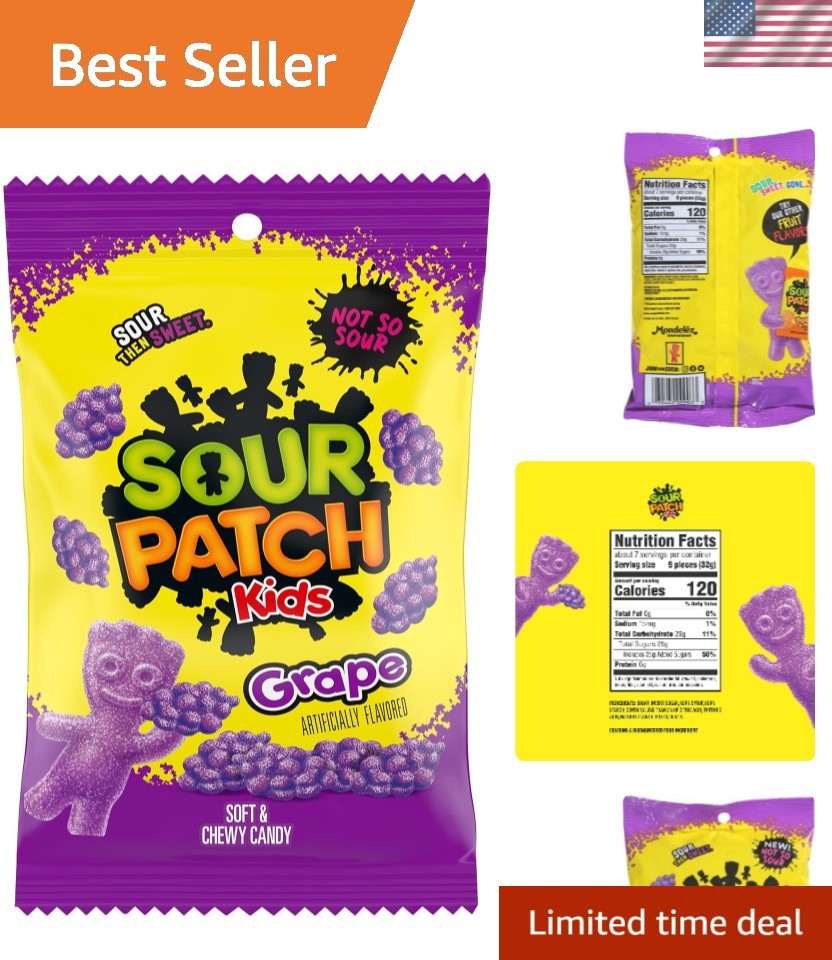 Grape Soft & Chewy Candy, 8.02 oz