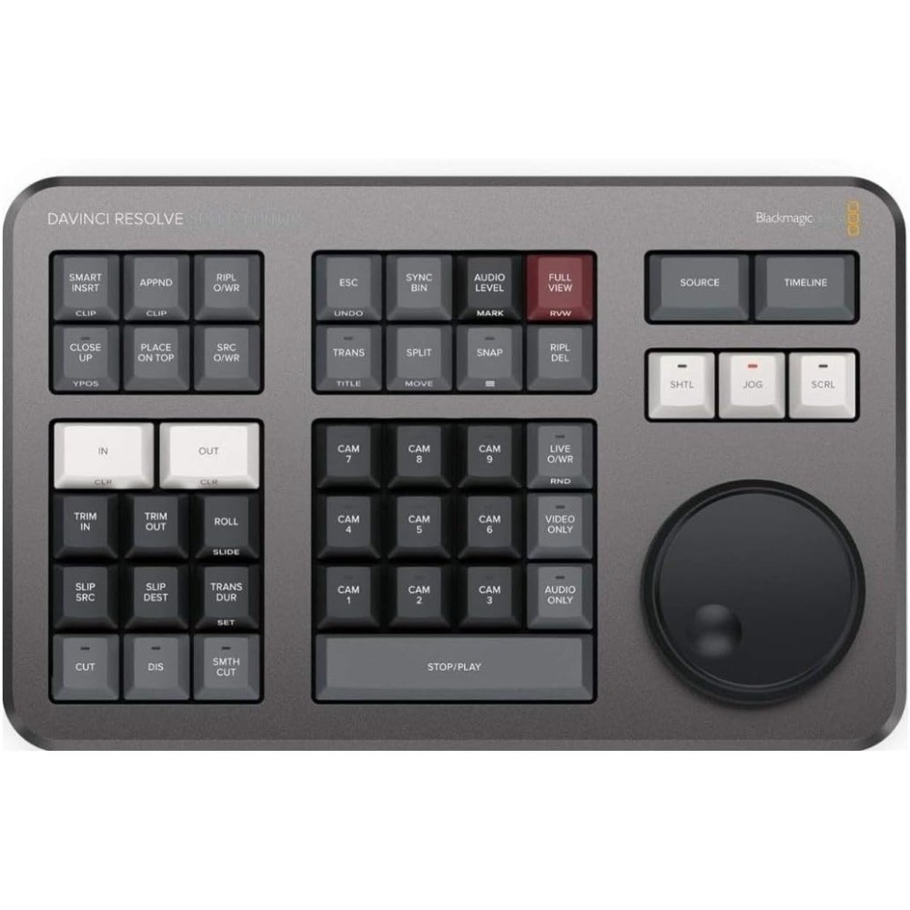 Professional Video Editing Keyboard with Software Activation Card for DaVinci