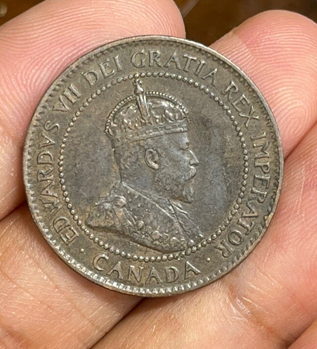1903 Canada One Cent Coin