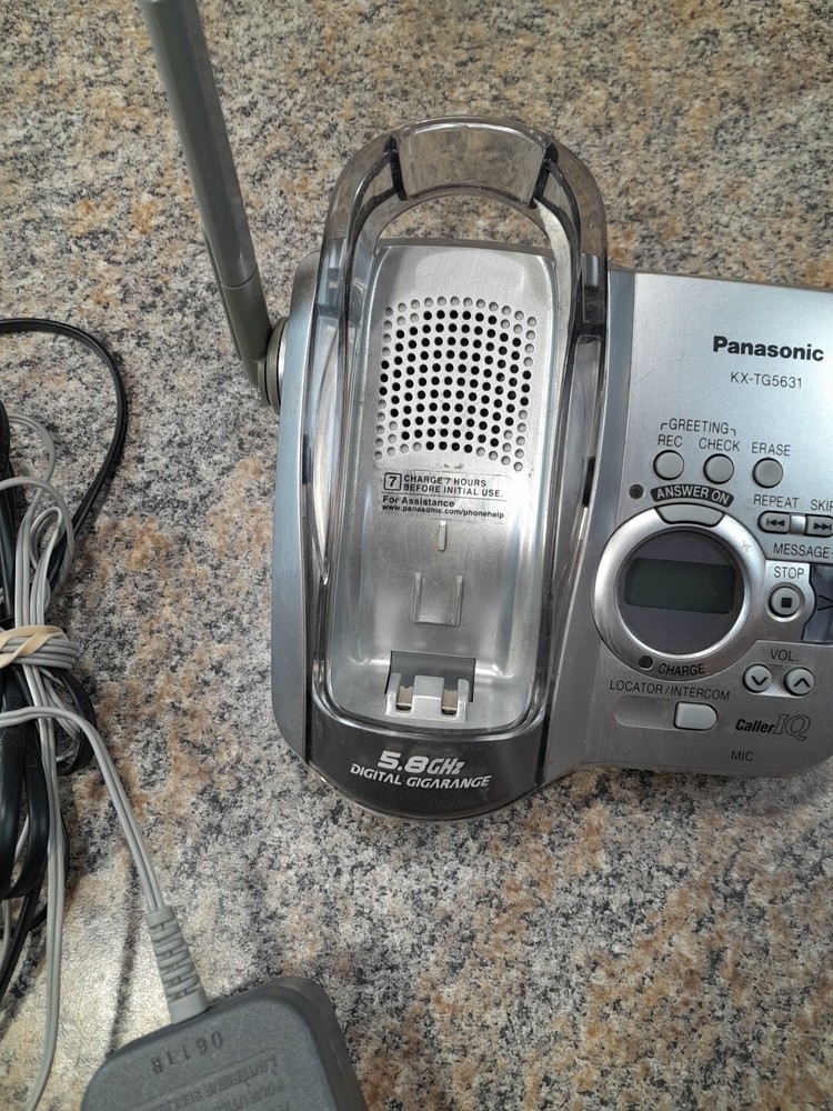 PANASONIC KX-TG5631 Tested Working Needs Replacement Battery