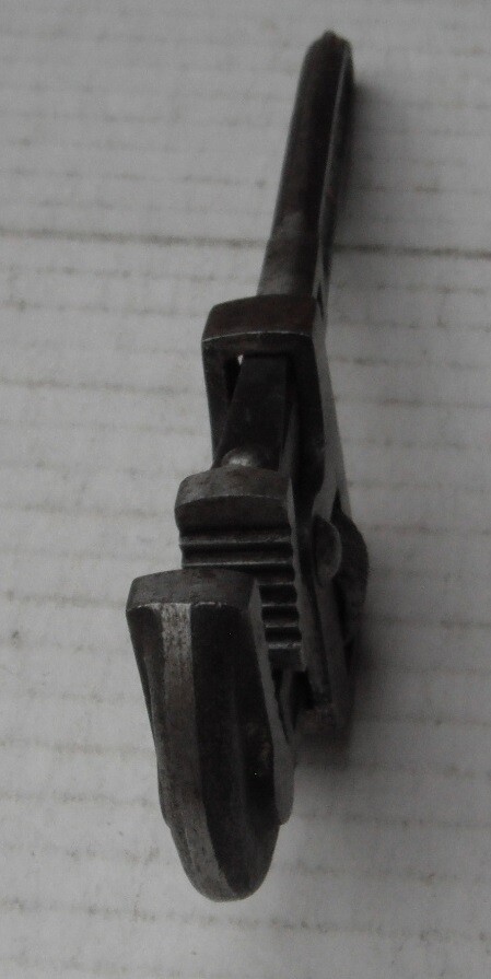 Small adjustable pipe wrench marked No 8...West Germany....old er