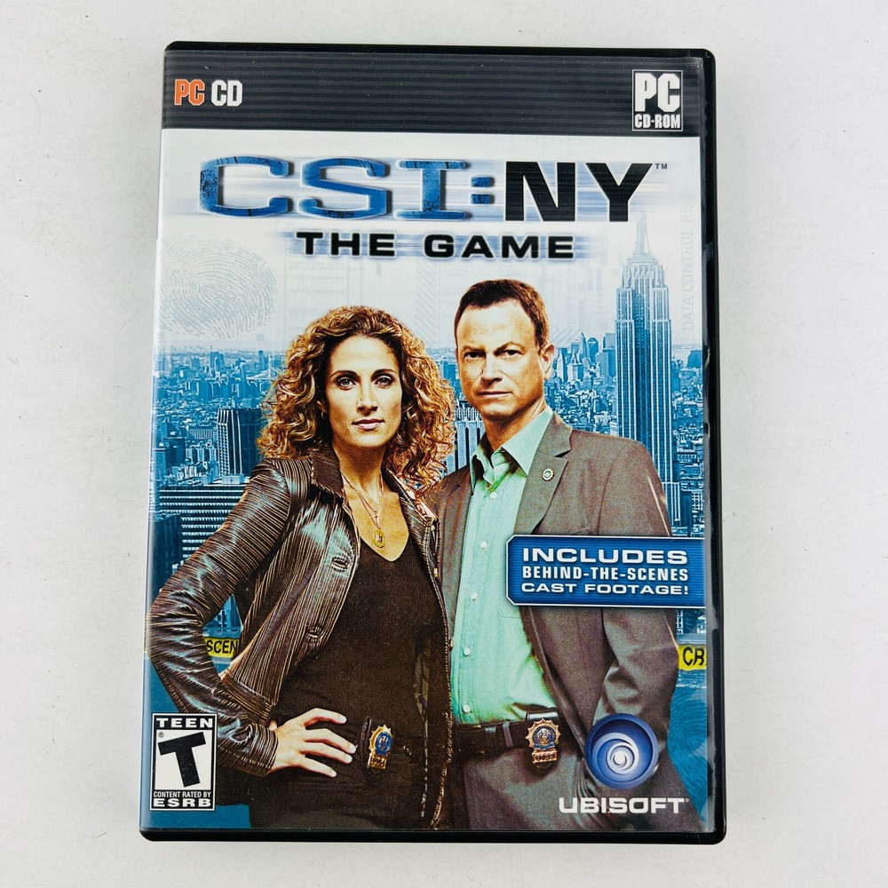 CSI NY - The Game PC CD-ROM Software