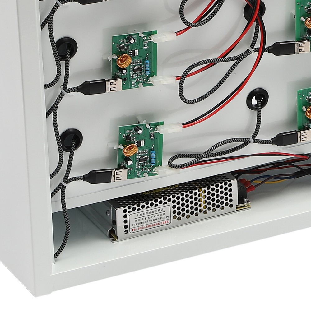 Cellphone Locker Charging Station ipad Mini STORAGE Locker Assignment Pad Lock