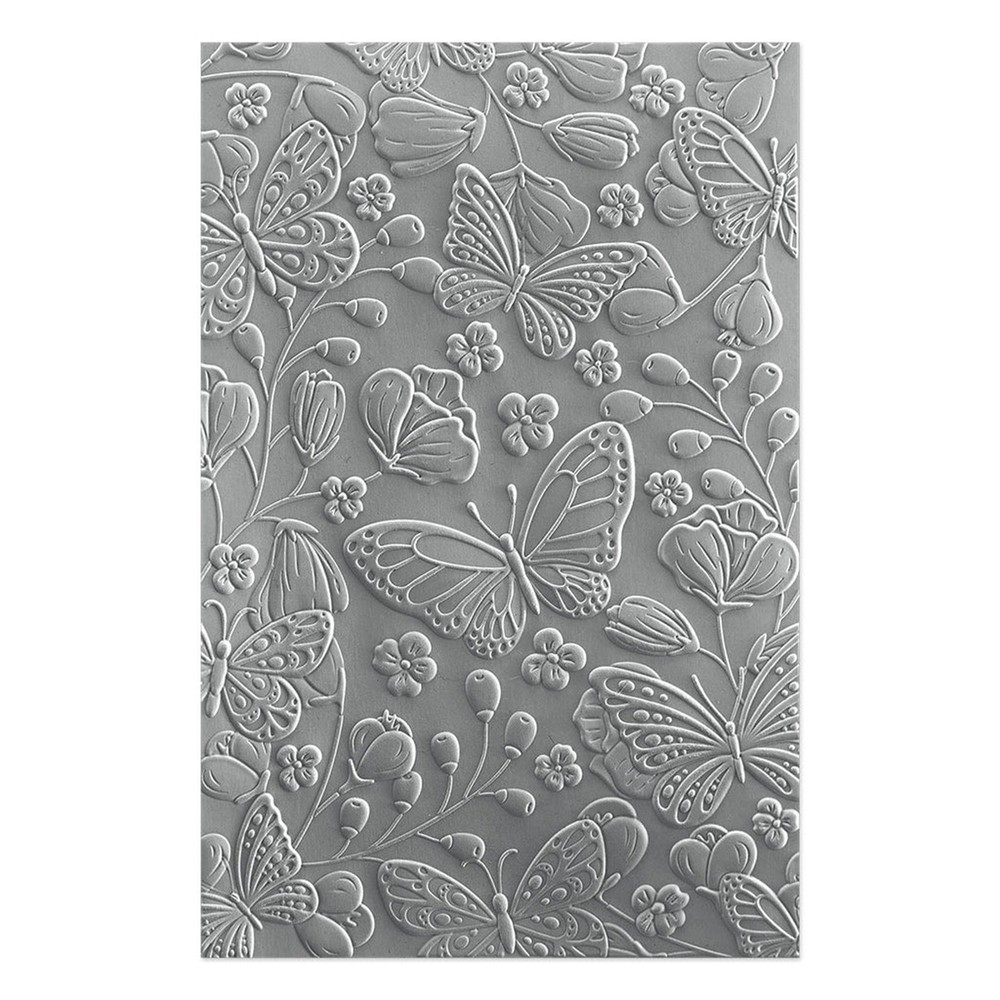 Butterfly Pattern 3D Embossing Folder for Add Texture Paper Crafting Card Making