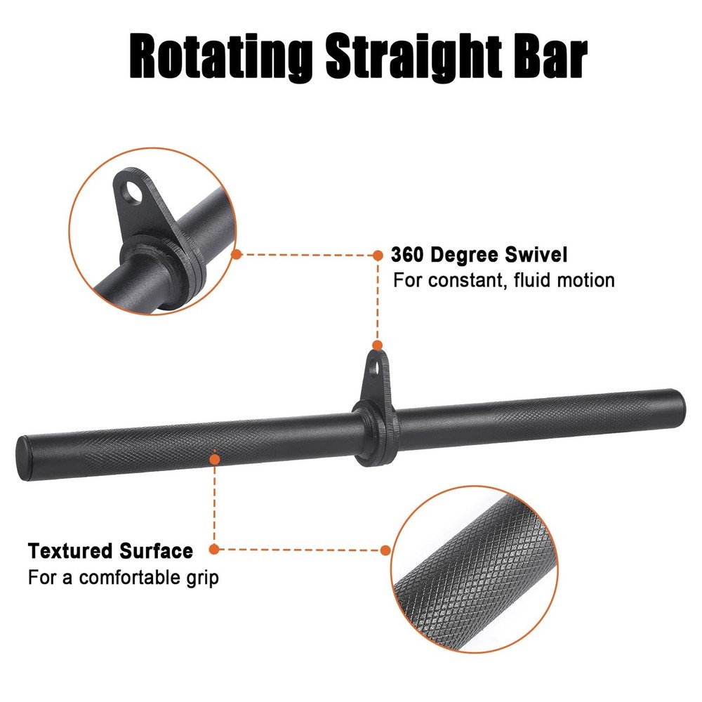 SERTT Workout Cable Machine Attachment for Home Gym, LAT Pulldown Attachments...