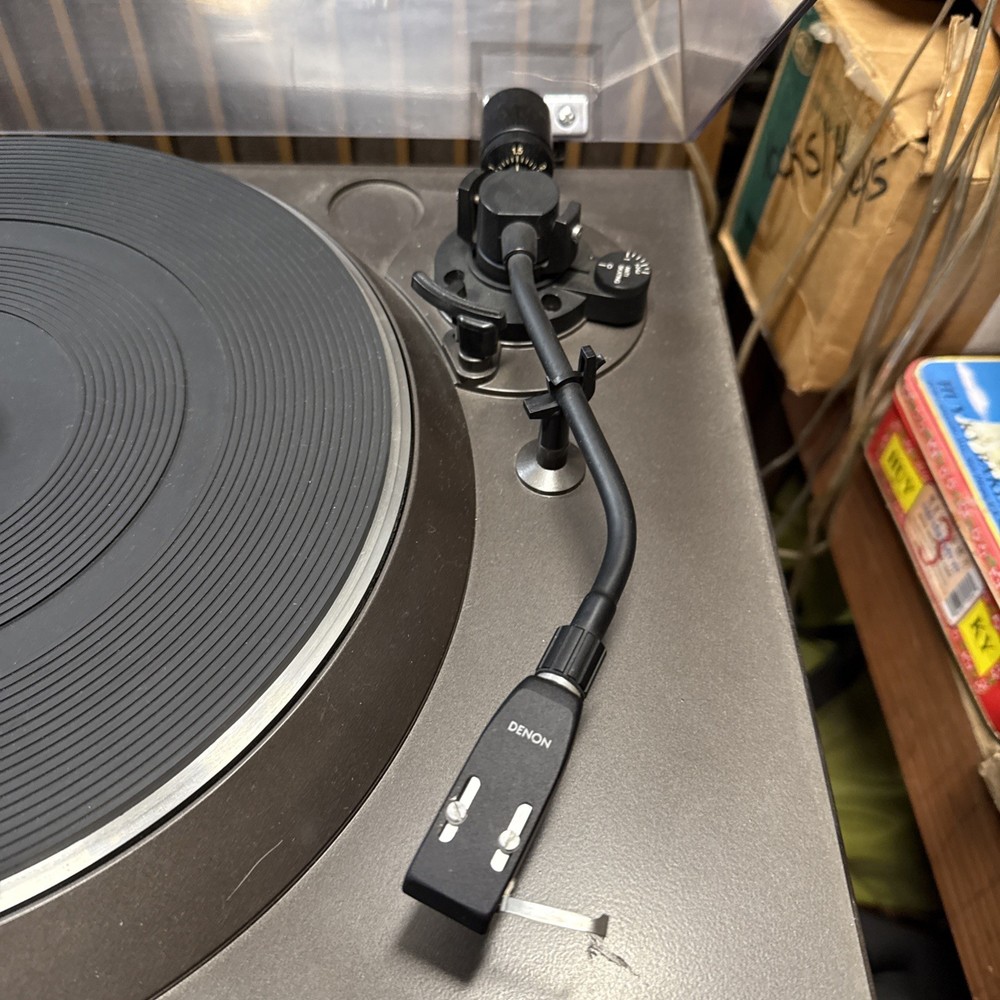 Denton Dp30l Turntable Tested Vintage