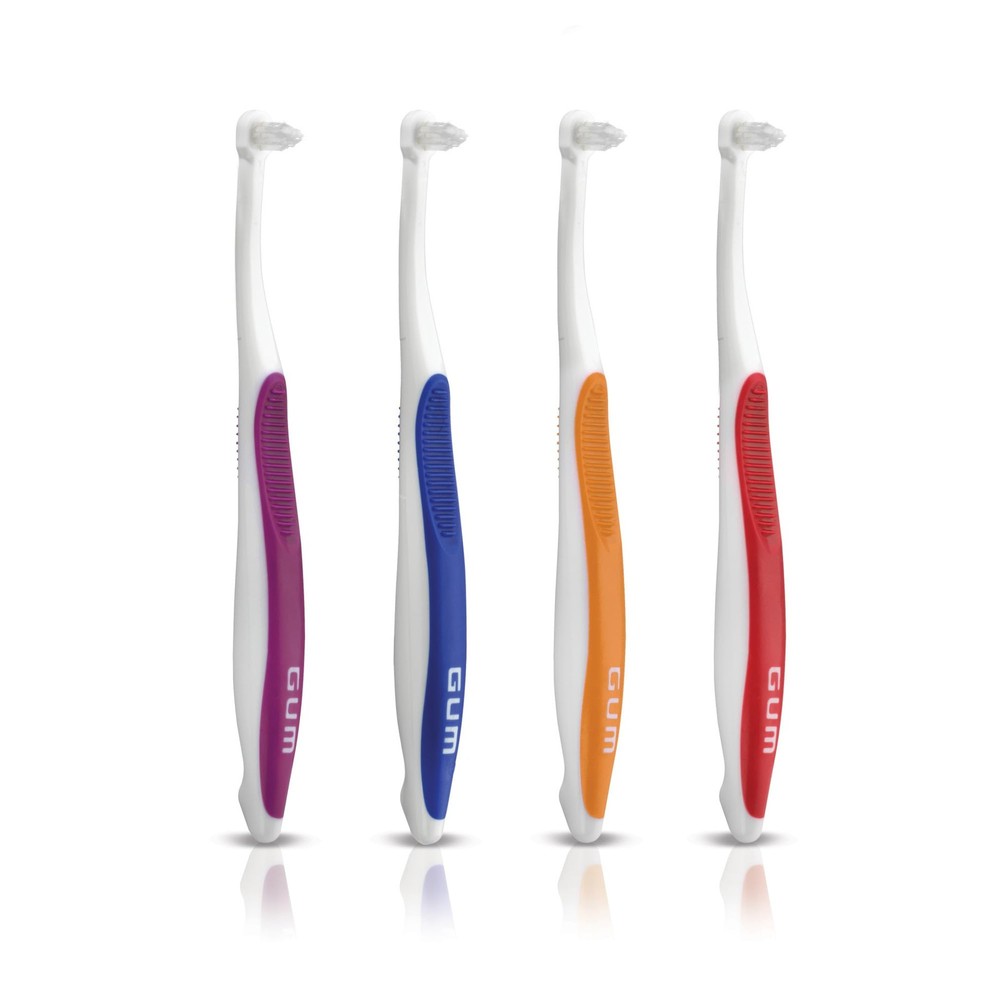 Extra Small Tuft Toothbrush for Implants, Back Teeth Wisdom Teeth - 6 Pack