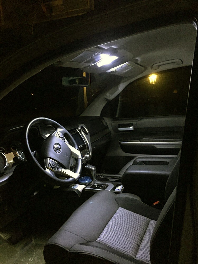 18 x White LED Interior Bulbs Lights Package For 2007-2017 2018 2009 2020 Tundra