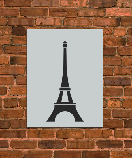 Eiffel Tower Stencil