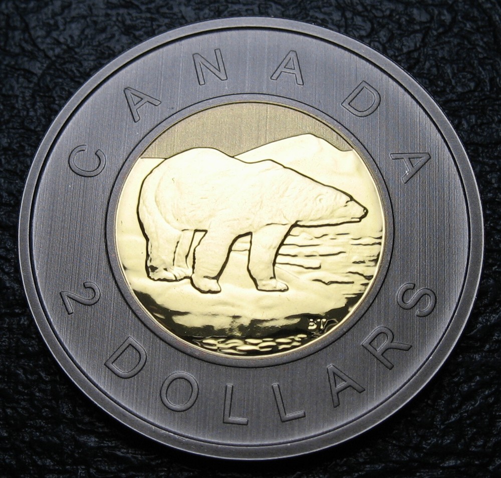 Canada 2019 $2 Polar Bear Specimen Uncirculated