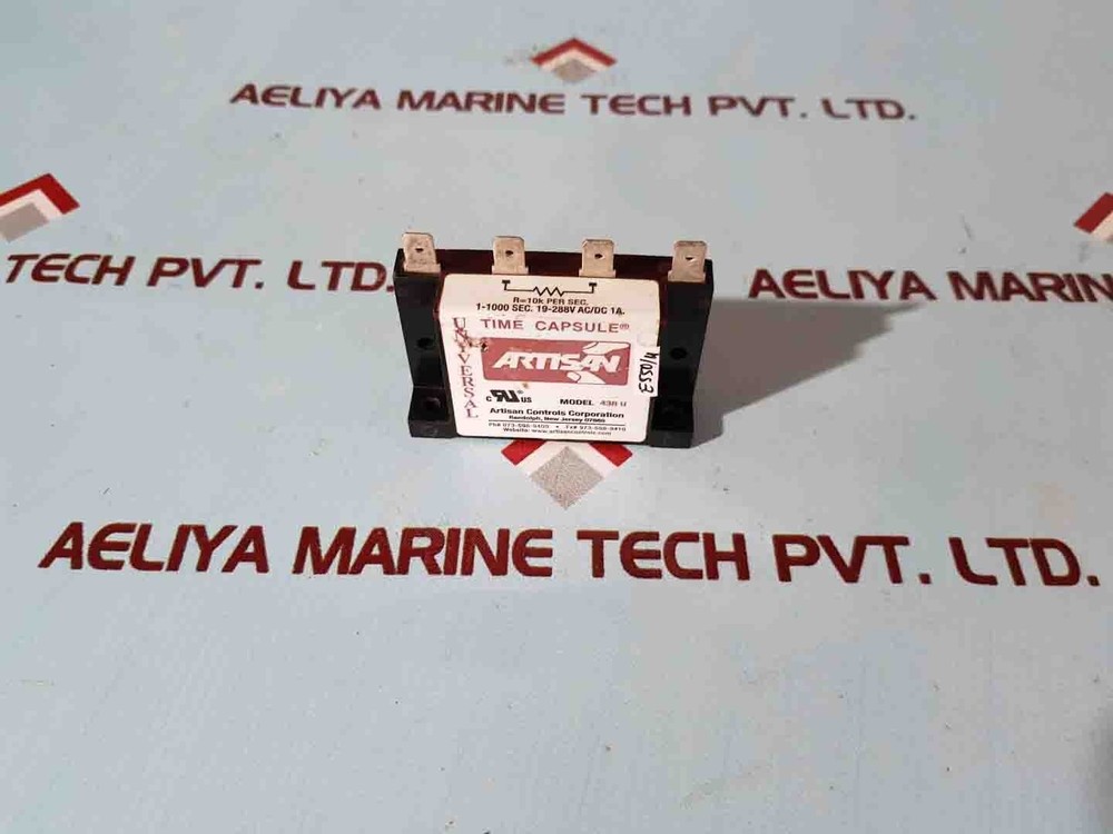Artisan 438U Time Capsule Solid State Time Delay Relay