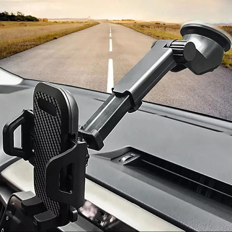 In Car Phone Holder Universal Mount Mobile Windshield Dashboard Screen Stand