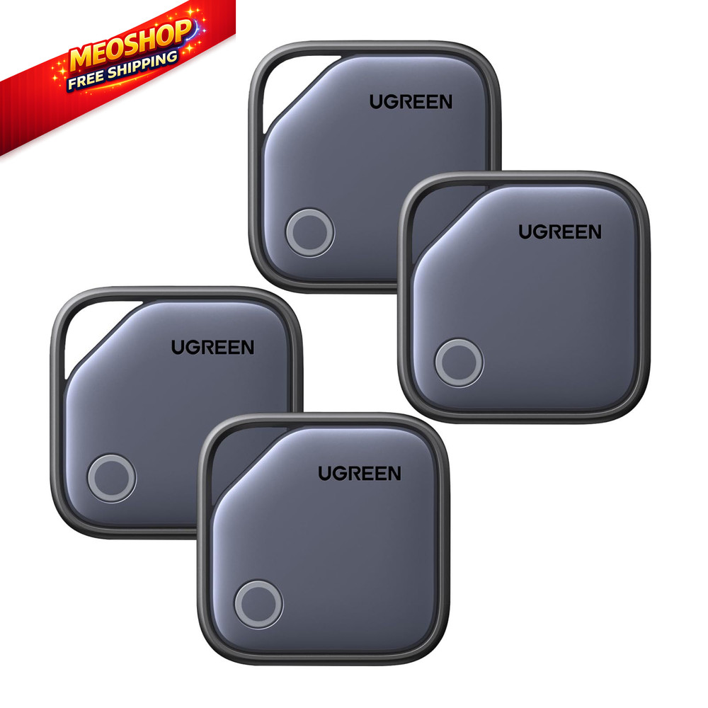 UGREEN FineTrack Air Tracker Tags (iOS Only) 4 Pack, 2-Year Replaceable...