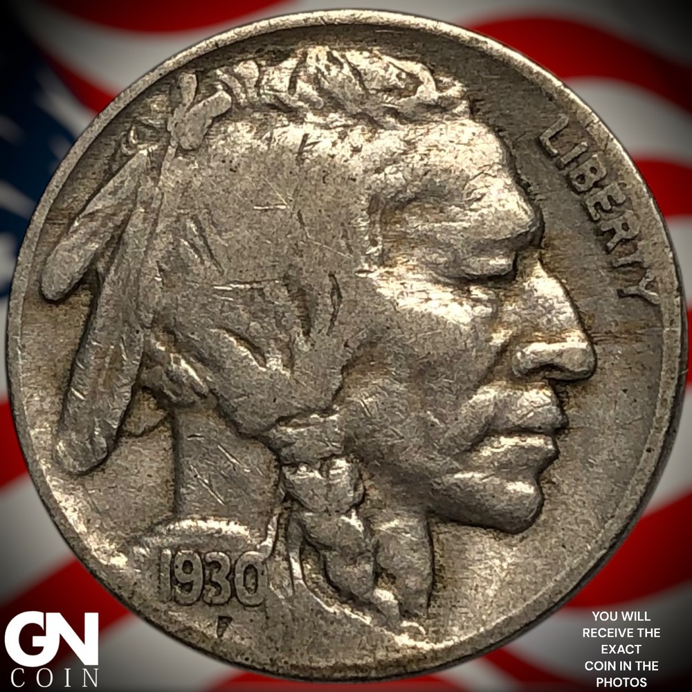 1930 P Buffalo Nickel Z1498
