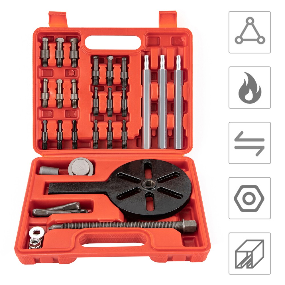 21-Pack 3 Jaws Bearing Puller Inner Hole Puller Removal Disassemble Tool Sets