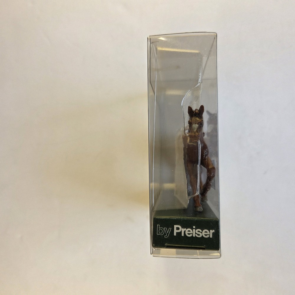 Elastolin By Preiser Two Young Colts Hand Painted In Original Box #5311