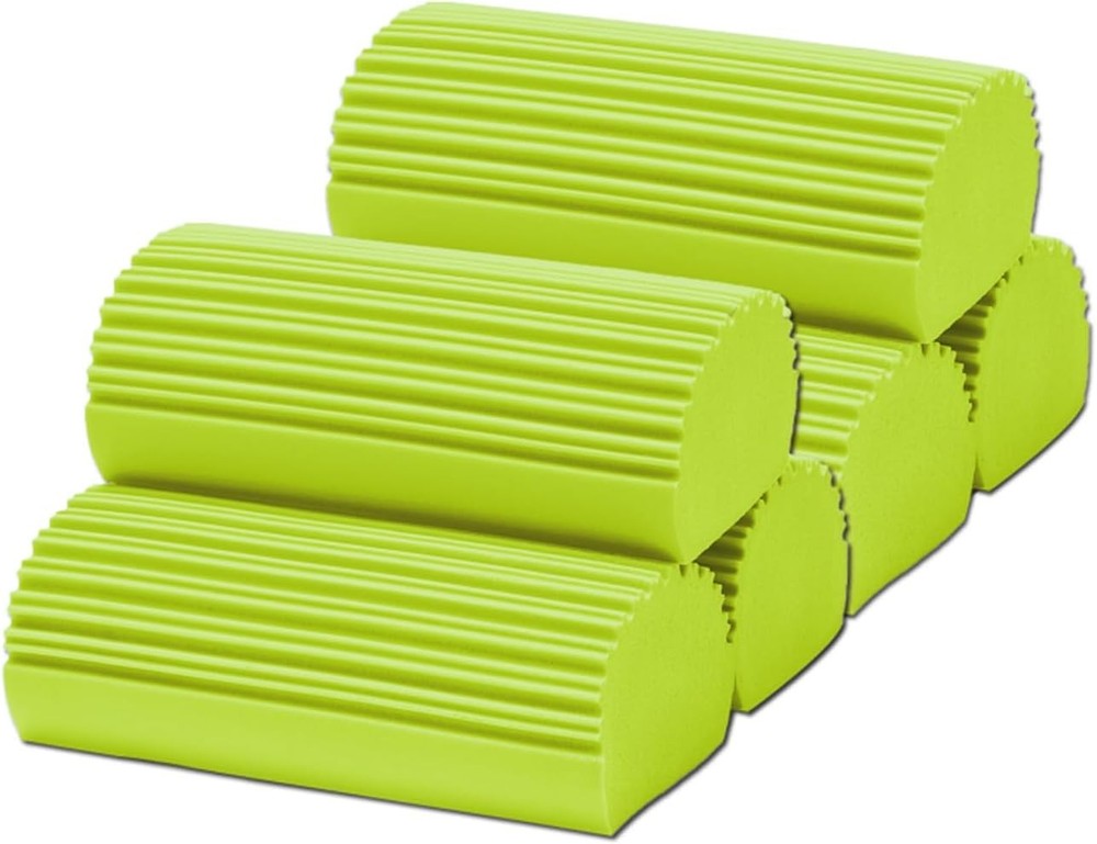 6 Pack Damp Clean Duster Sponge Dusting Sponge Duster Housekeeping Reusable