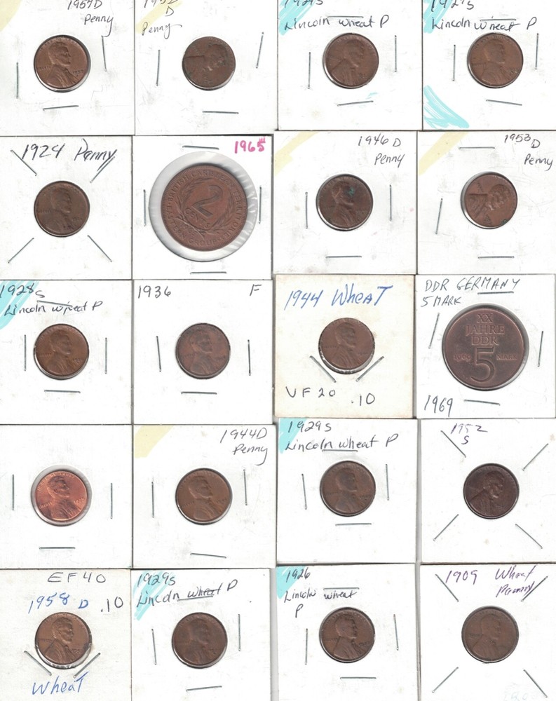 LOT OF WORLD COINS.