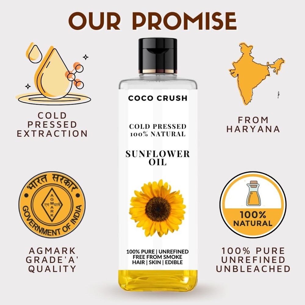 Coco Crush Sunflower Oil 50ml