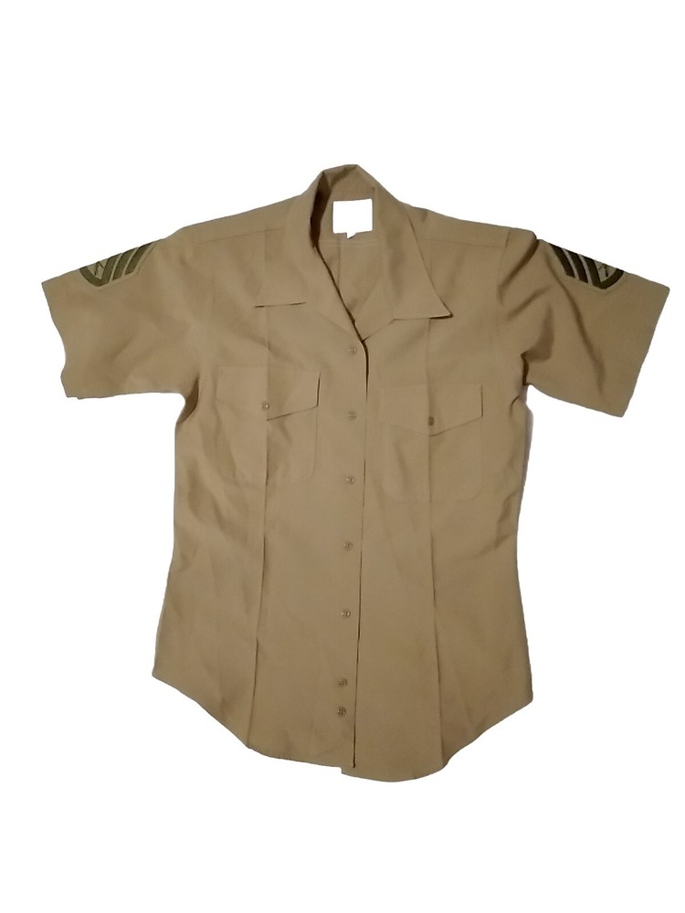 USMC SSgt Short Sleeve Service-C. Size Large