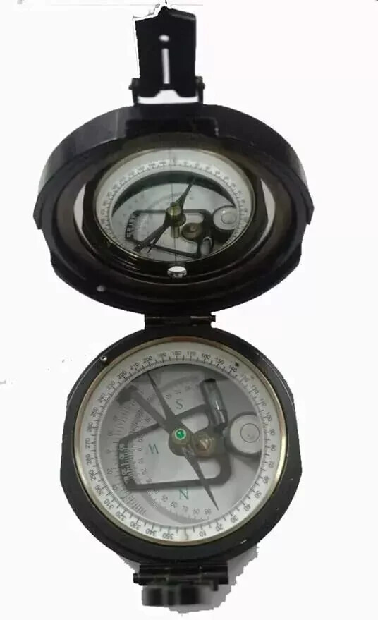 Geological Brunton Compass With Leather Case