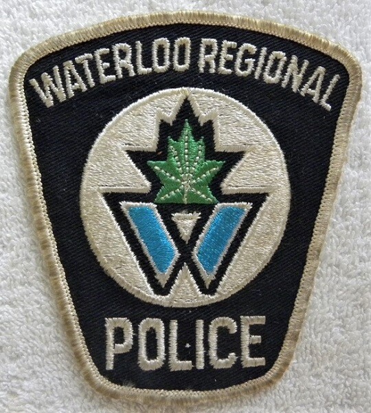 Vintage Waterloo Regional Police PATCH