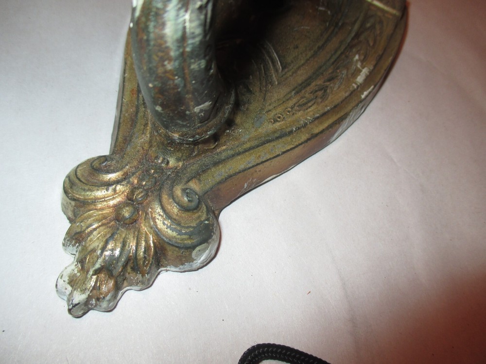 3 HEAVY DIE CAST WALL SCONCES