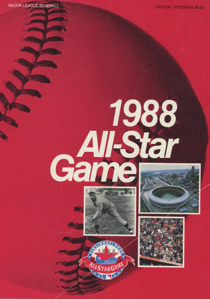 1988 MLB All Star Game OFFICIAL PROGRAM *Cover Crease* (2)