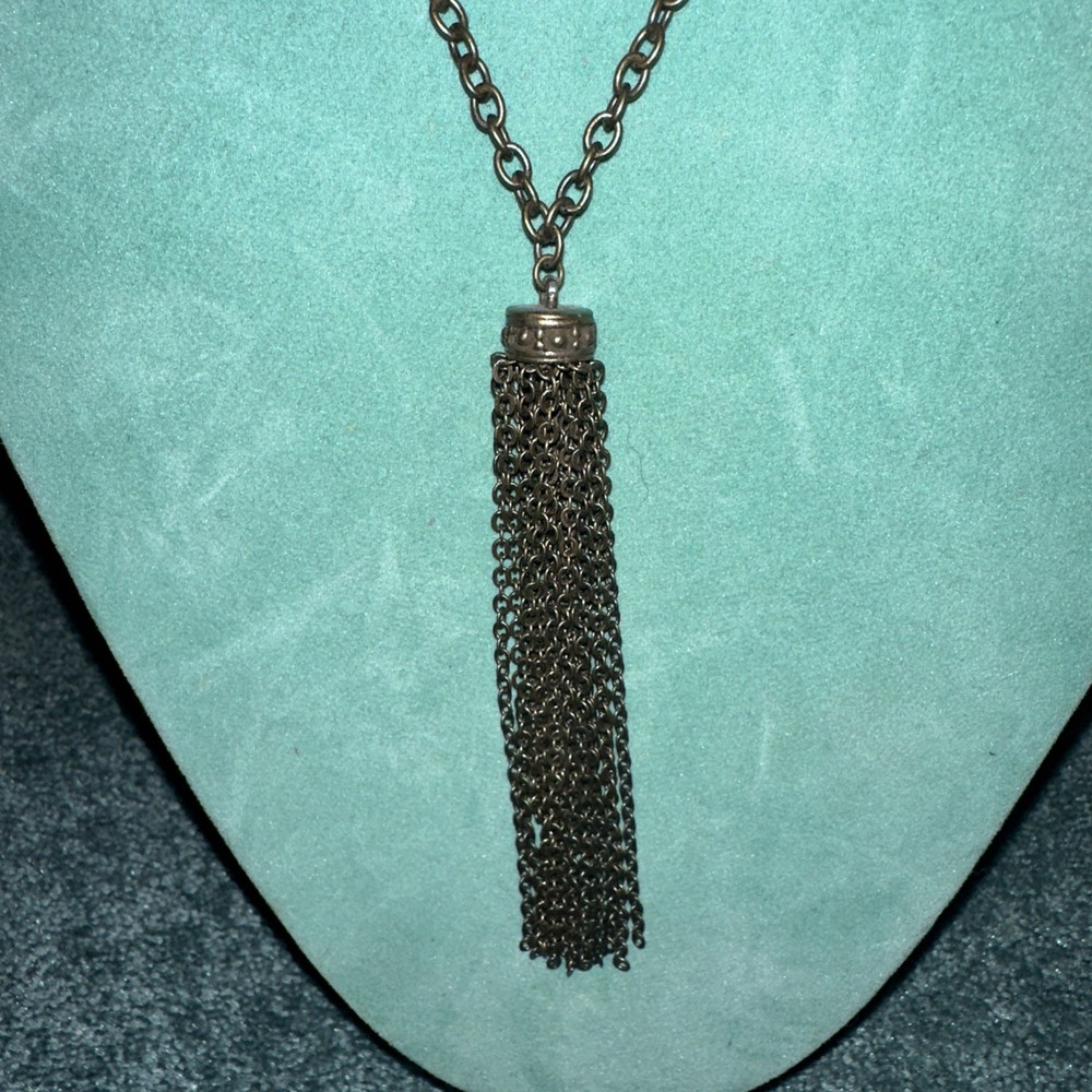 Vintage ICING Tassel Necklace
