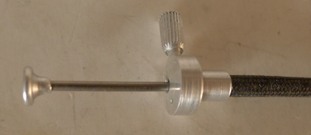 Buttner Locking Shutter Release Cable 6 1/2" - Vintage