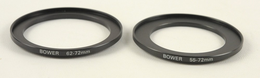 BOWER 62 - 72 & 55 - 72 Step-up rings